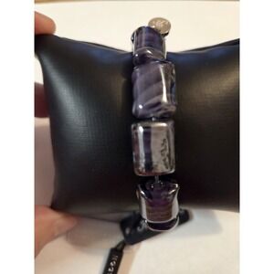 NWT Nogu "Purple Agate" bracelet